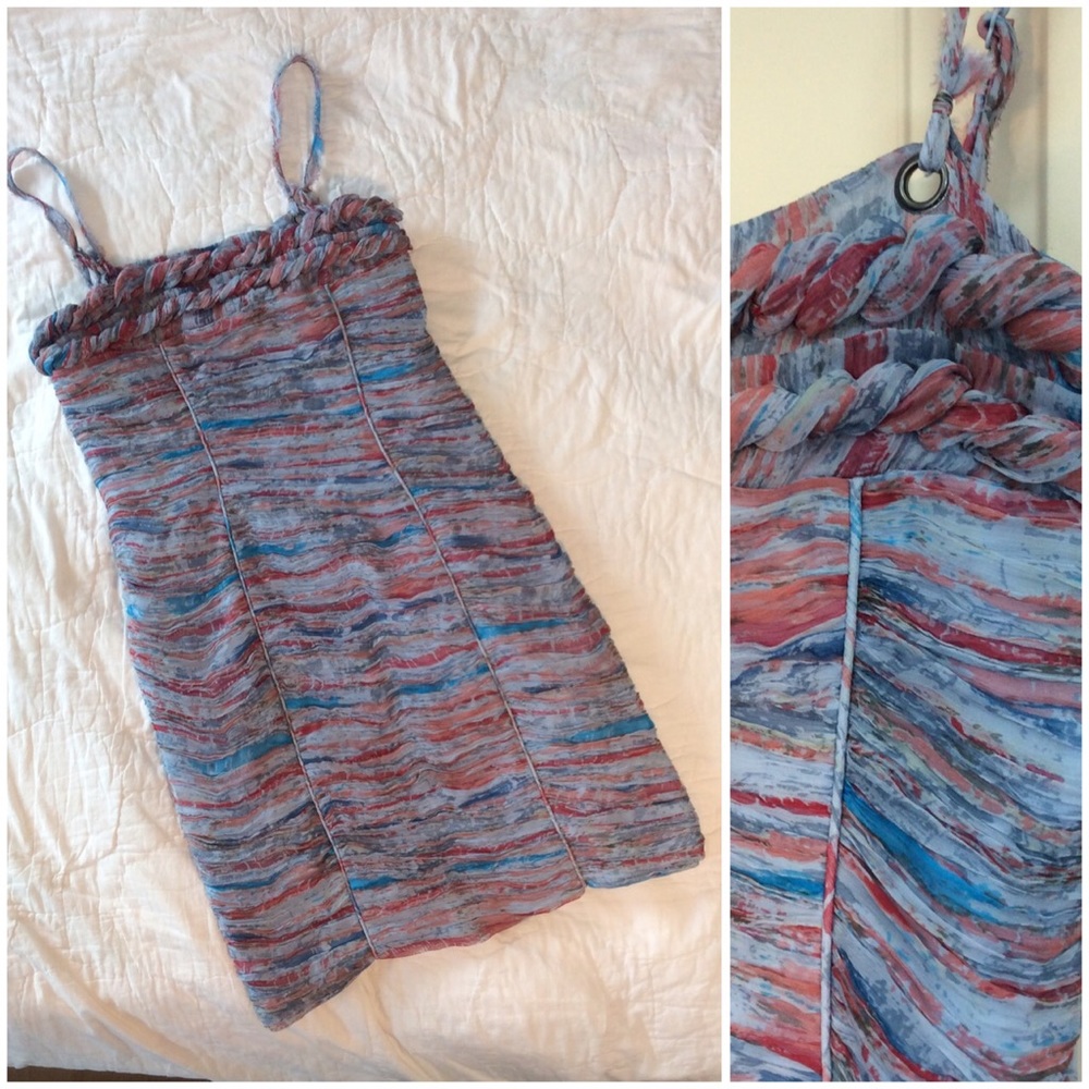Catherine Malandrino Ruched Bustier Dress Sz 2 NWT